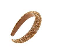Inlaid Rhinestone HairBands For Women Hair Pressure Headband Small Pearl Wedding Hair Jewelry Accessories For Women Girls(Gold)