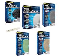 Inland Seas Fluval 106/107 206/207 Canister Filter Monthly Maintenance Kit Plus Bundle (6 Items)