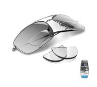 Inland UK +2.00 Hydrotac Stick-On Bifocal Reading Lenses, +2.00 Magnification, Universal Fit for All Eyewear