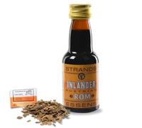 Inlander Rum Style Essence 25ml - Alcohol Free Flavouring - Makes 0.75L - With Free French Oak Chips 20g