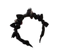 INLANDSIS 2025 New U Shape Fashion Tooth Hair Comb Headband, Elegant Braided Zig Zag Shark Tooth Wavy Teeth High Cranium Headbands (Z12 Black)
