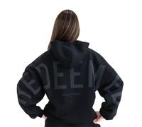 INLANDSIS Oversized Christian Heavyweight Faith Sweatshirt, Essential Hoodie Pullover, Forgiven Graphic Letter Print (Forgive-Black,4XL)