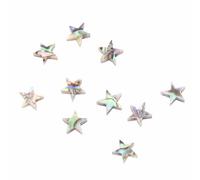 Inlay Guitar Tone Point, Abalone Shell, 10PCS, Durable Fretboard Markers - Stylish Decoration, Wide Compatibility for Guitars and String Instruments