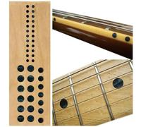 Inlay Sticker F-085CD-BP-AZ Fret Markers for Guitars & Bass - Custom Dots Set - Black Pearl