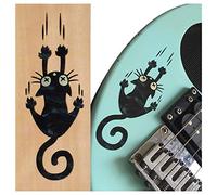 Inlay Sticker for Guitars & Bass - Ripping Slipping Cat - Black Pearl,B-300RC-BP