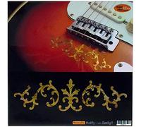 Inlay Sticker for Guitars & Bass - SRV Vines (Stevie Ray Vaughan) - Ocher, B-180SRV-OC