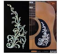 Inlay Sticker for Guitars & Bass - Vintage Vines - White Pearl, B-159VVW-N