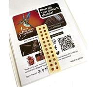 Inlay Sticker Fret Markers for Guitars & Bass - 1/8" Small Side Marker Dots - Abalone Red