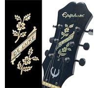 Inlay Sticker H-132DV-AW Guitar Headstock - De Luxe Flowers