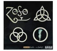 Inlay Stickers for Guitars & Bass - 4 Symbols Led Zeppelin IV “ZOSO”