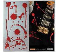 Inlay Stickers for Guitars & Bass - Splattered Blood