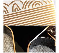 Inlaystickers Binding Stickers Decals for Guitar & Bass Body, Neck & Headstock - 3mm - Gold BI-3GD