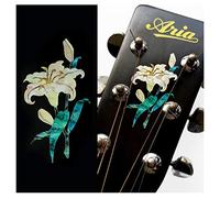 Inlaystickers for Guitar Headstock - Lily, H-123LY