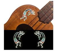 Inlaystickers for Guitars & Bass - Kokopelli Hopi (L&R Set)