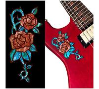 Inlaystickers for Guitars & Bass - Red Roses,B-147RS-RD