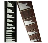 Inlaystickers Fret Markers for Guitars & Bass - Ibanez Style Shark Tooth - White Pearl, F-016ST-WT