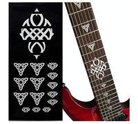Inlaystickers Inlay Sticker Fret Markers for Guitars - Emblem 12th Fret Markers Set - Celtic Triangle Knot - Metallic F-287CK-G
