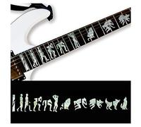 Inlaystickers Inlay Sticker Fret Markers for Guitars - Man To Wolf/Werewolf James Hetfield FT-077WO-WT