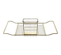inless Steel Bathtub Tray Caddy, Extendable Bath Shelf with Wine Holders & Book nd, Ideal Spa Gift for Women, Fits 63-98cm Tubs - Perfect for Home & Bathroom Relaxat
