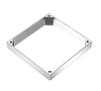 inless Steel Square Floor Hatch Cover Invisibl 30x30x5cm Inspect Access Panel for Indoor/Outdoor Use Solut
