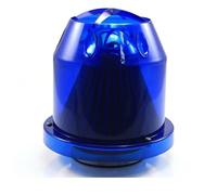 Inlet Air Pipe Air Filter Car 76mm 3inch High Flow Cold Air Intake Filters For Universal Car Air Purifier Washable Intake Hose Pipe Fits(Blue)