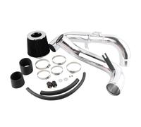 Inlet Air Pipe Engine Parts Red Black 3'' Cold Air Intake Pipe Kit Dry Filter For Civic EX/LX/DX 1.8L 2006-2011 Intake Hose Pipe Fits(Black)