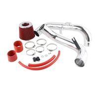 Inlet Air Pipe Engine Parts Red Black 3'' Cold Air Intake Pipe Kit Dry Filter For Civic EX/LX/DX 1.8L 2006-2011 Intake Hose Pipe Fits(Red)