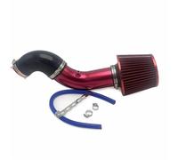 Inlet Air Pipe Universal 51/63/70/76mm Car Air Filters Sport High Flow Cold Air Filter Kit Intake Hose Pipe Fits(Red,51mm)