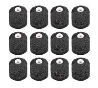 Inlet Ceramic Ring Protector Replacement 12 Pcs, Durable Ceramic Feed Port Guard for 3D Printer - Wear, Easy Installation, Compatible with Bambu Lab