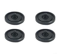 Inlet Fill Valve Diaphragm Washer, Toilet Fill Valve Seal Replacement - 83143 Diaphragm Seal for Fluidmaster 242/400/747 Series,1.14" Diameter(4PCS)