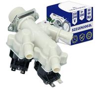 Inlet Valve for Washing Machine with 3 Outlets at an Angle of 180° has the Original Code 5221EN2003L for LG - Warranty 10 Years - MONTERAL