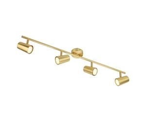 InLight INL-31723-SBRS Harvey 4 Spot Bar Light, Satin Brass