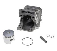INLIMA Heavy Duty G2500 34mm Cylinder Piston Kit Fit For Zenoah 2500 25cc Pruner Saw Chainsaw ALPINA A305 STIGA SPR255 CJ300 With Nozzle