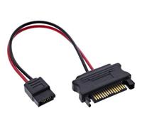 InLine 0.15m SATA Power Adapter Cable for SlimSATA 15 Pin to 6 Pin