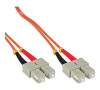 InLine® 0.5 m SC/SC Fibre Optic Cable Orange 0.5 m - fiber optic cable (0.5 m, orange)