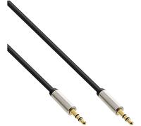 InLine 10 m 3.5 mm - 3.5 mm 10 m 3.5 mm 3.5 mm BLACK - Audio Cables (10 m, 3.5 mm, 3.5 mm, Male, Male, Black)