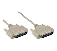 InLine 11112M Serial Cable 25-Pin Male/Male Moulded 1:1 Assigned 2 m