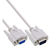 InLine 12237 Serial 9 Pin Male to A Female RS232 Cable Extension 1: 1, 7 m
