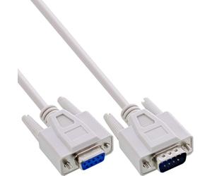 InLine 12237 Serial 9 Pin Male to A Female RS232 Cable Extension 1: 1, 7 m