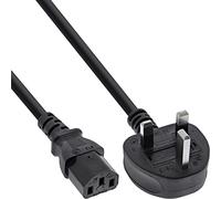 InLine 16653P power cable, UK plug to IEC plug C13, 3 m