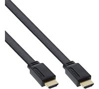 InLine 17055 °F High-Speed HDMI Ribbon Cable with Ethernet 0.5 m Black