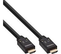 InLine 17515b 15 m HDMI Type A (Standard HDMI) Type A (Standard) Black HDMI Cable - HDMI Cables (15 m, HDMI Type A (Standard), HDMI Type A (Standard), Audio Return Channel (Arc), Black)