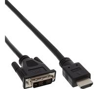 InLine 17661E HDMI Male to DVI 18 + 1 Male Cable (1 m)