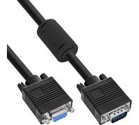 InLine® 17703B S-VGA Extension 15-Pin HD Male/Female 0.3 m Black