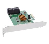 InLine 18419 SATA Controller 6Gb/s; 4 x SATA HDD Black
