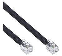 InLine 18844N Modular Cable RJ11 Male/Male 4 Core 6P4C 6 m