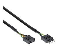 InLine 19995D internal audio extension cable for HD audio AC97, 40 cm