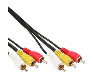 InLine 1m 3x RCA Male to Male AV Cable