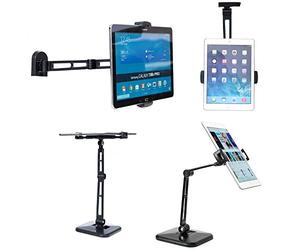 InLine 23154 A Tablet Holder for Wall or Table Mount, Universal for 11,93 32,76 cm (4.7 - 12.9 Inches - Black