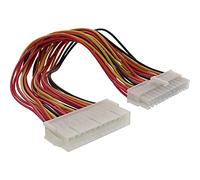 InLine® 26629K Internal Power Extension 24-Pin ATX Male/Female Power Supply to Mainboard, 0.2 m